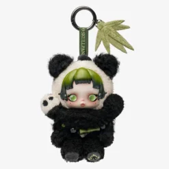 SKULLPANDA Lazy Panda Plush Doll Pendant