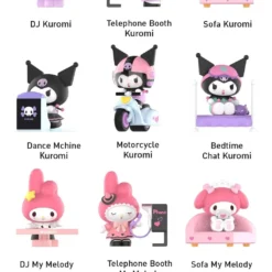 Sanrio Sweet Besties Blind Box – My Melody og Kuromi Samlefigurer 6 Sanrio Sweet Besties Blind Box – My Melody og Kuromi Samlefigurer