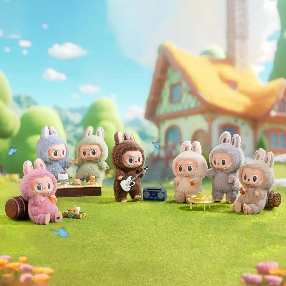 POP MART The Monsters: Labubu – Exciting Macaron Vinyl Plush Blind Box 2 POP MART The Monsters: Labubu – Exciting Macaron Vinyl Plush Blind Box - Bilde 2