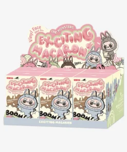 POP MART The Monsters: Labubu – Exciting Macaron Vinyl Plush Blind Box 12 POP MART The Monsters: Labubu – Exciting Macaron Vinyl Plush Blind Box