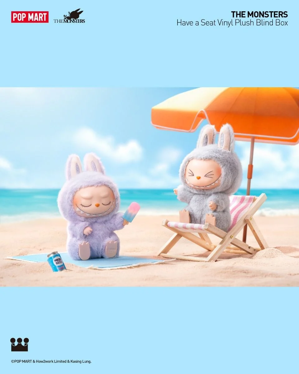 POP MART The Monsters: Labubu – Have a Seat Vinyl Plush Blind Box 3 POP MART The Monsters: Labubu – Have a Seat Vinyl Plush Blind Box - Bilde 3