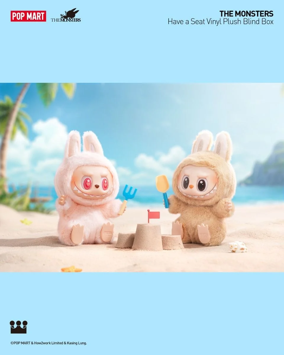 POP MART The Monsters: Labubu – Have a Seat Vinyl Plush Blind Box 2 POP MART The Monsters: Labubu – Have a Seat Vinyl Plush Blind Box - Bilde 2