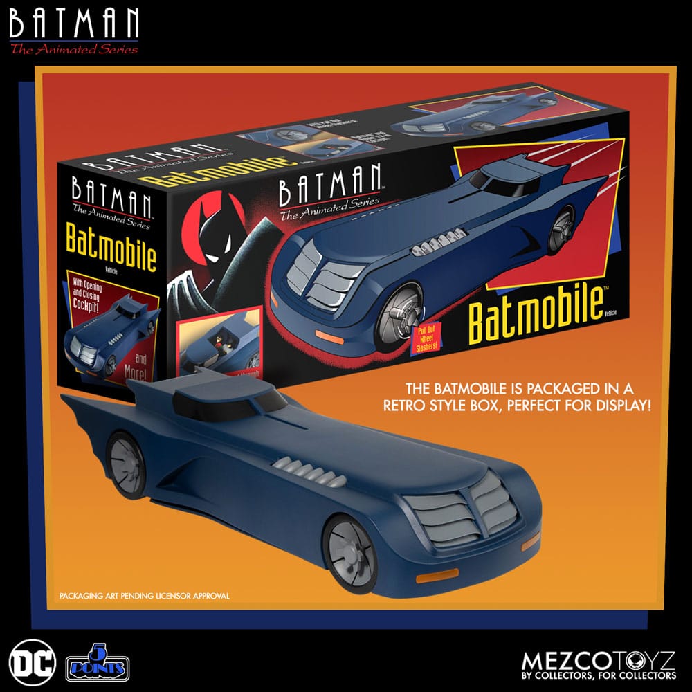 DC Comics Vehicle Batman: The Animated - The Batmobile 1 DC Comics Vehicle Batman: The Animated - The Batmobile