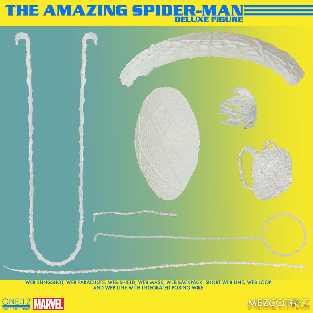 Marvel Universe Action Figure 1/12 The Amazing Spider-Man - Deluxe Edition 16 cm 17 Marvel Universe Action Figure 1/12 The Amazing Spider-Man - Deluxe Edition 16 cm - Bilde 17
