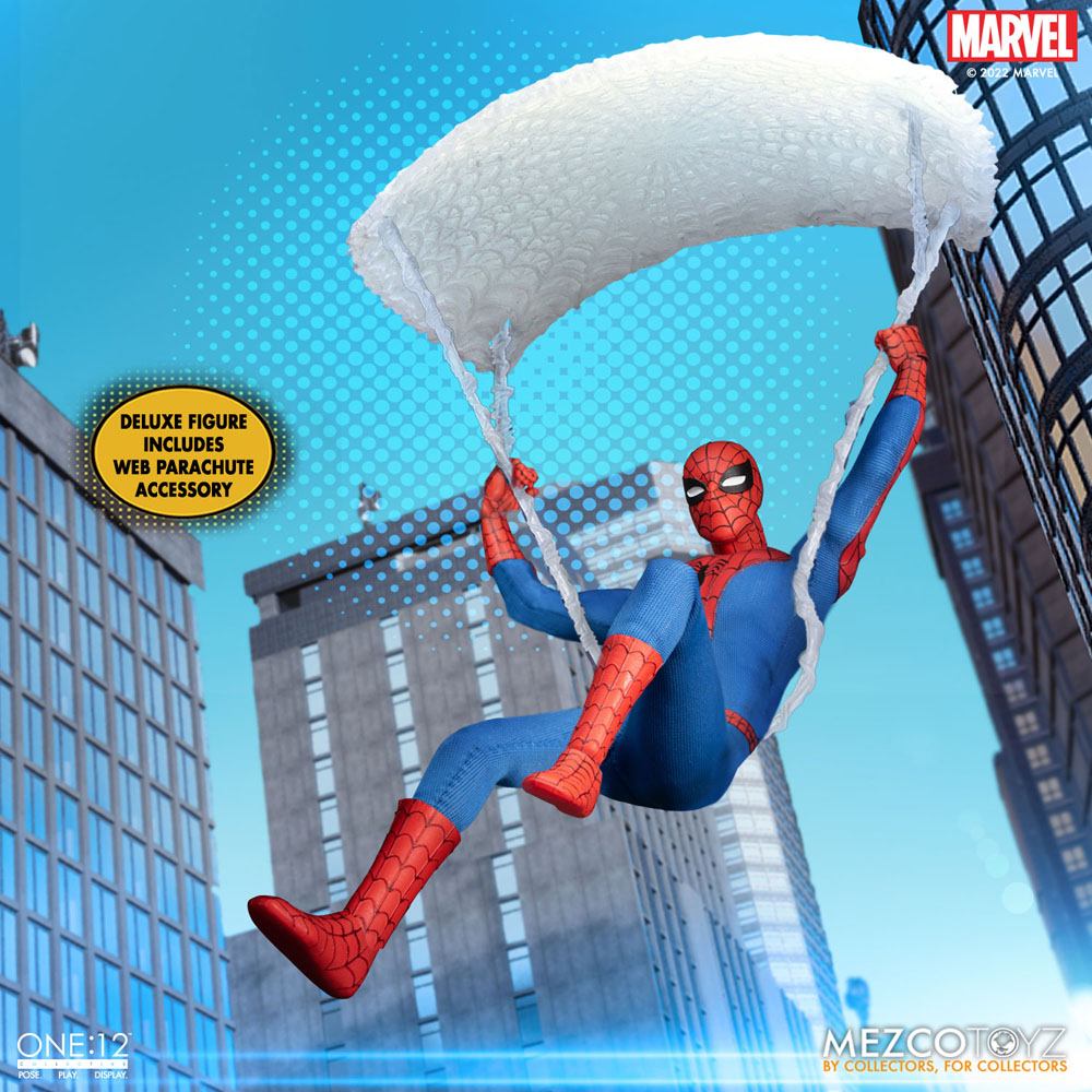 Marvel Universe Action Figure 1/12 The Amazing Spider-Man - Deluxe Edition 16 cm 4 Marvel Universe Action Figure 1/12 The Amazing Spider-Man - Deluxe Edition 16 cm - Bilde 4