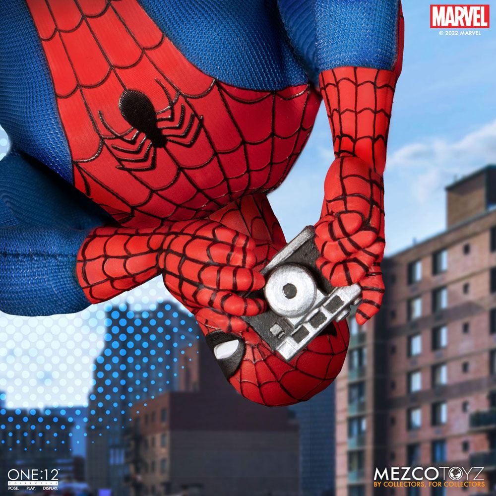 Marvel Universe Action Figure 1/12 The Amazing Spider-Man - Deluxe Edition 16 cm 5 Marvel Universe Action Figure 1/12 The Amazing Spider-Man - Deluxe Edition 16 cm - Bilde 5