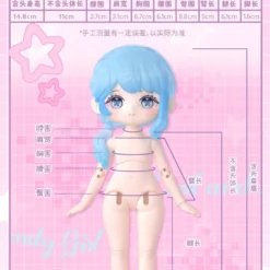 LIRORO Binary Sweetheart BJD Blind Doll 27 LIRORO Binary Sweetheart BJD Blind Doll