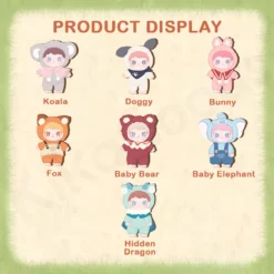 Animals Series Vinyl Plush Blind Box 15 Animals Series Vinyl Plush Blind Box