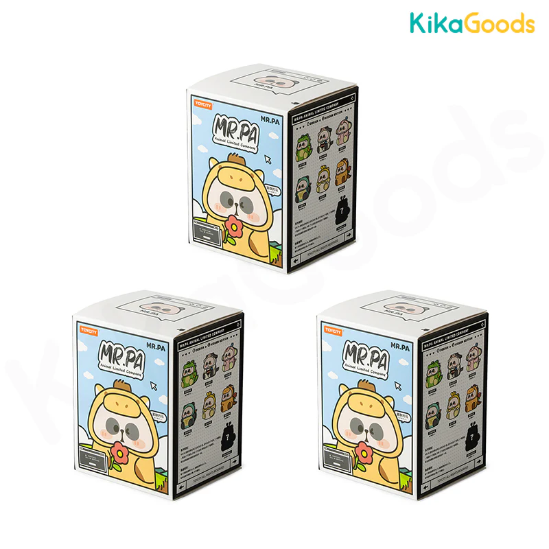 MR. PA Animal Company Plush Keychain Blind Box 14 MR. PA Animal Company Plush Keychain Blind Box - Bilde 14