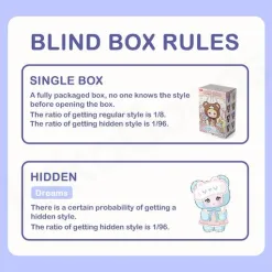 Nommi Good Night Bear 400% blind box plush