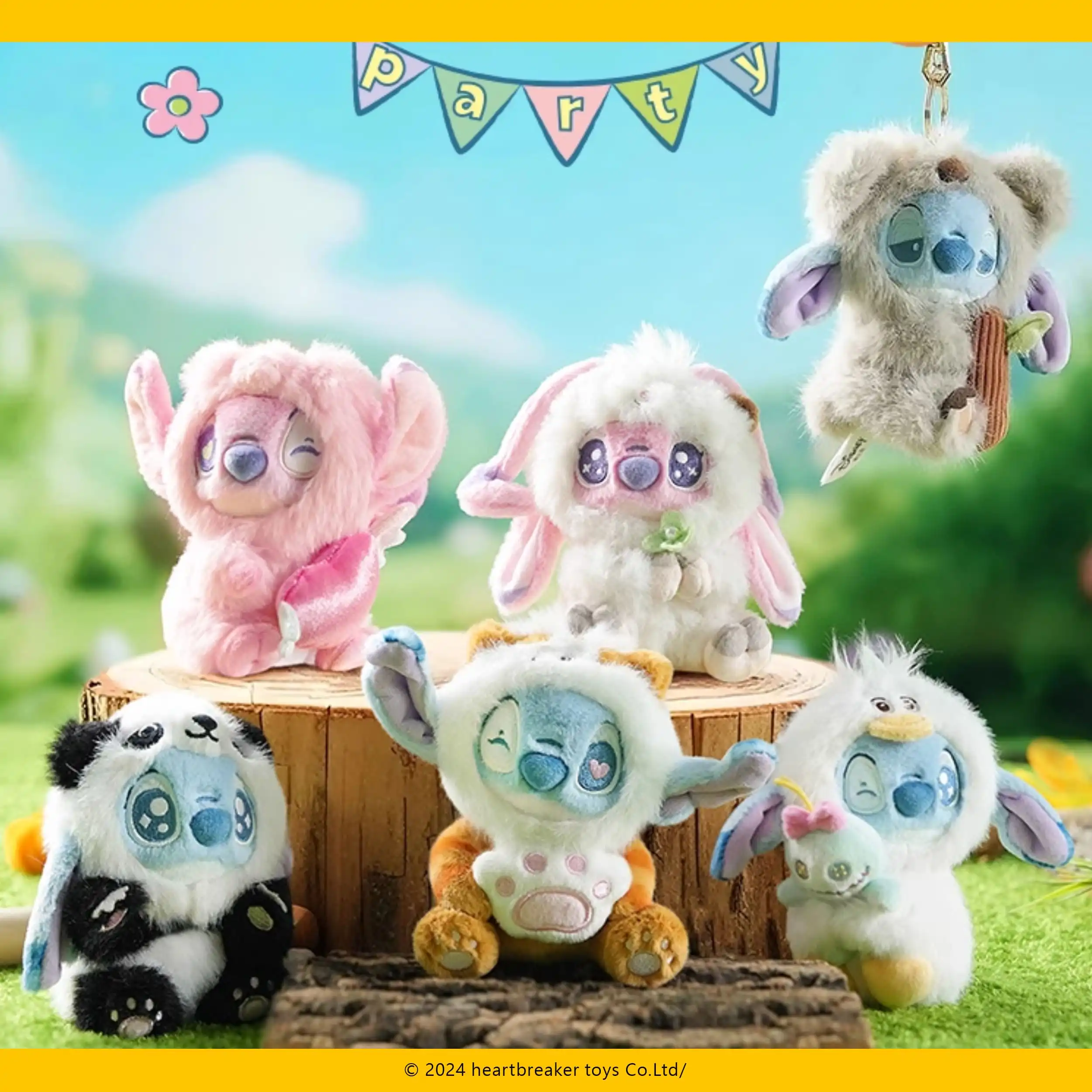 Stitch Animal Plush Party hengende nøkkel-plush 13 cm 1 Stitch Animal Plush Party hengende nøkkel-plush 13 cm