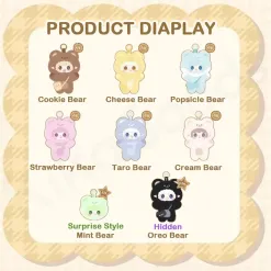 “Take a Bite of the Bear” Plush Keychain Blind Box 29 “Take a Bite of the Bear” Plush Keychain Blind Box