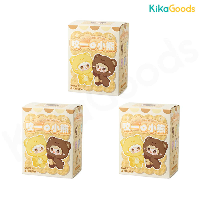 “Take a Bite of the Bear” Plush Keychain Blind Box 2 “Take a Bite of the Bear” Plush Keychain Blind Box - Bilde 2