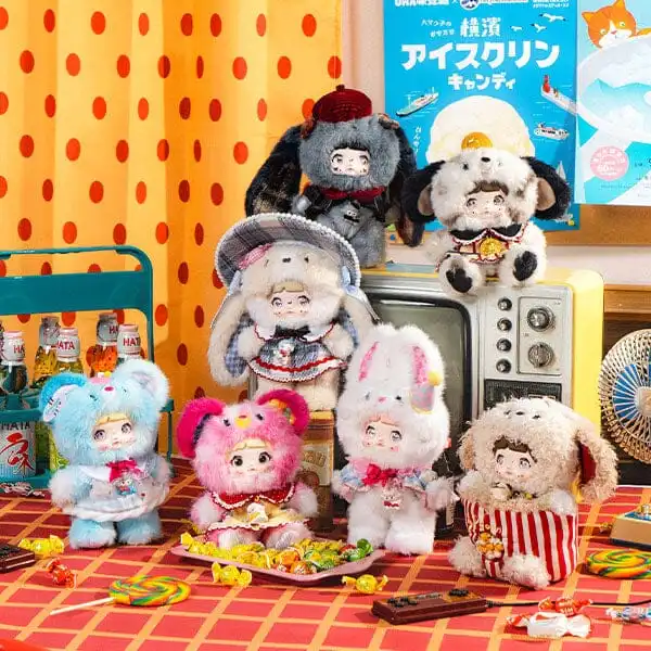 Nommi Childhood Memories Series Kawaii Plush Doll Blind Box 1 Nommi Childhood Memories Series Kawaii Plush Doll Blind Box