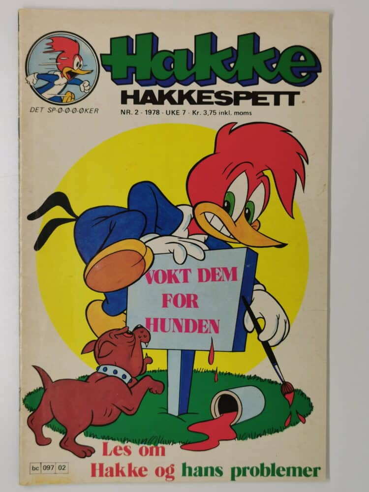Hakke Hakkespett Nr 2 1978 KanonCon