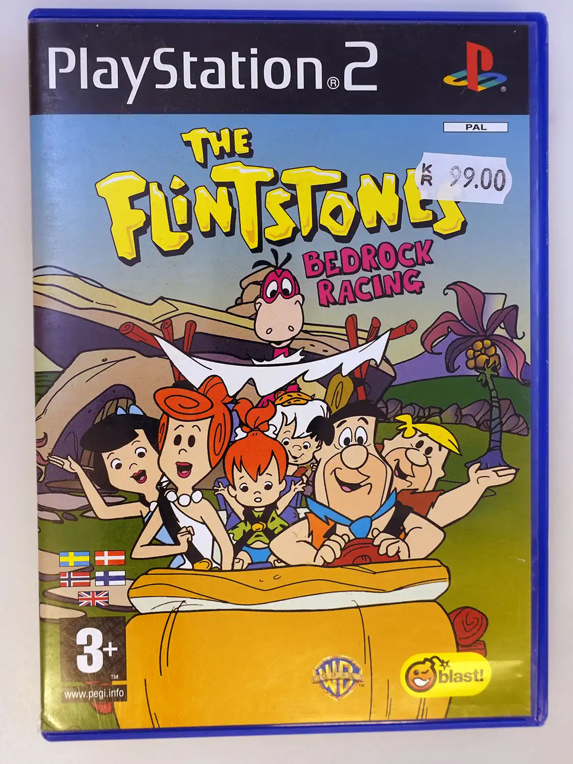 The Flintstones Bedrock Racing (PS2) 1 The Flintstones Bedrock Racing (PS2)