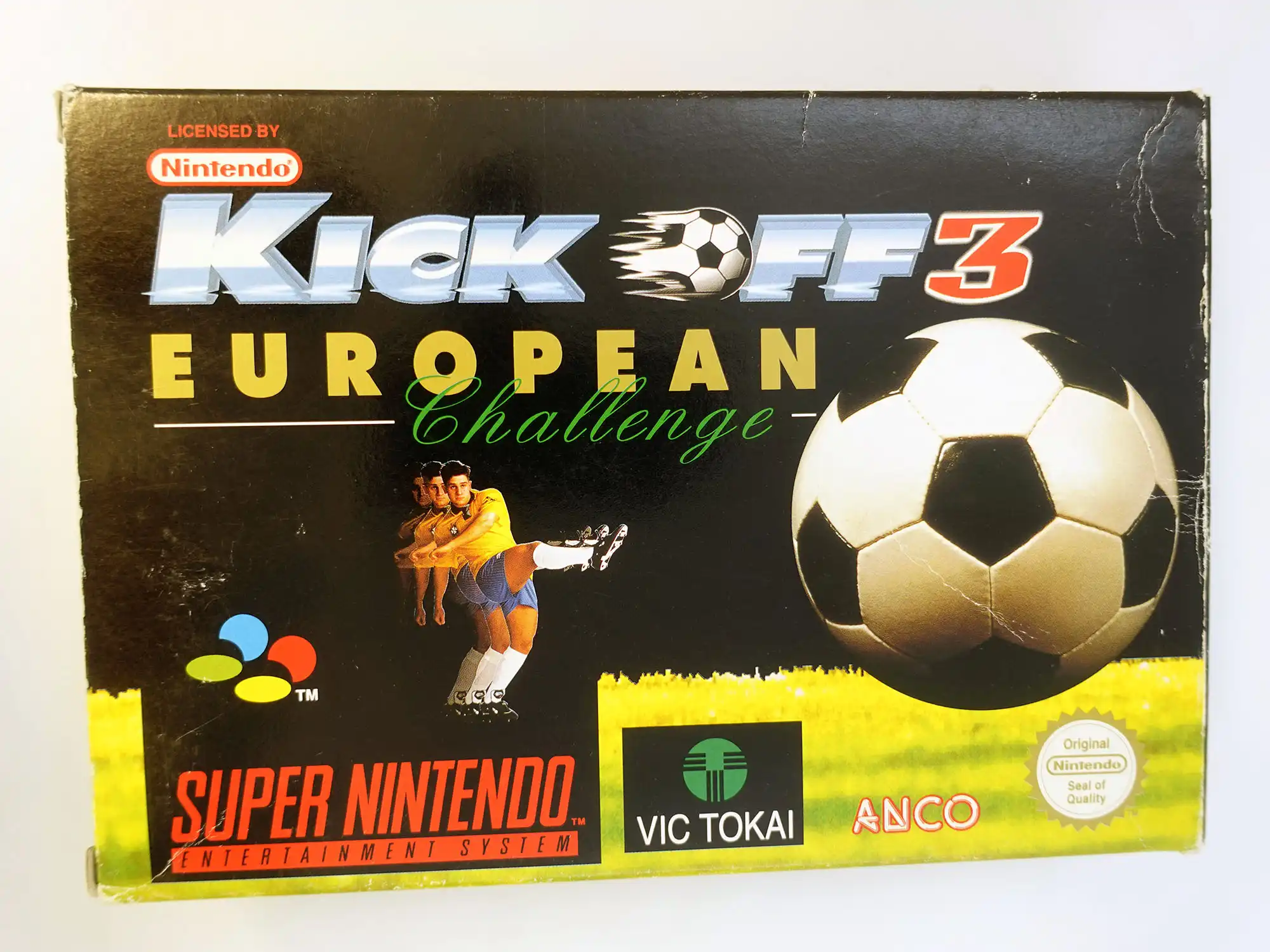 Kick Off 3 European Challenge Sur Sega Mega Drive – Bon état, Jeu De Foot Rétro