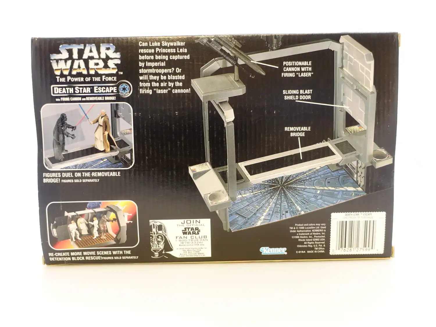 Star Wars The Power of the Force 3,75" Death Star Escape 2 Star Wars The Power of the Force 3,75" Death Star Escape - Bilde 2