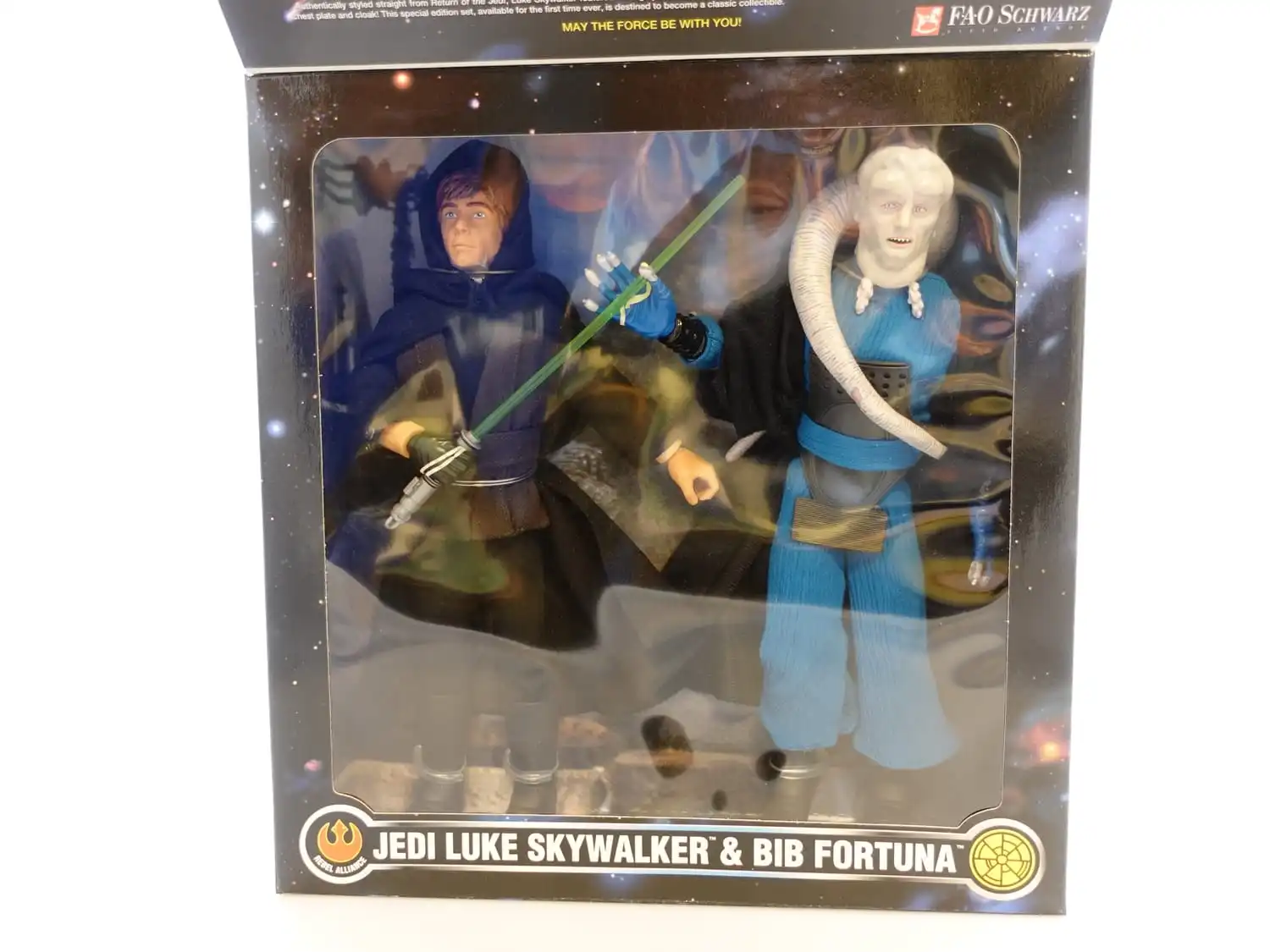Star Wars Collector Series 12" Jedi Luke Skywalker & Bib Fortuna 2 Star Wars Collector Series 12" Jedi Luke Skywalker & Bib Fortuna - Bilde 2