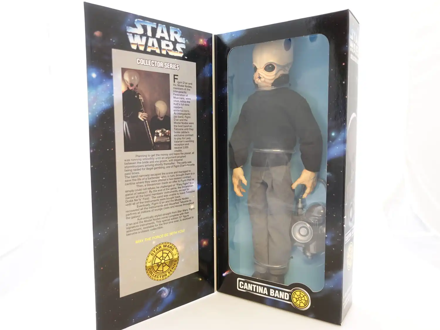 Star Wars Collector Series 12" Cantina Band - Nalan With Bandfill 2 Star Wars Collector Series 12" Cantina Band - Nalan With Bandfill - Bilde 2