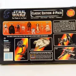 Star Wars The Power of the Force 3,75" Classic Edition 4-Pack - Luke Skywalker, Darth Vader, Han Solo, Chewbacca 3 Star Wars The Power of the Force 3,75" Classic Edition 4-Pack - Luke Skywalker, Darth Vader, Han Solo, Chewbacca - Bilde 2