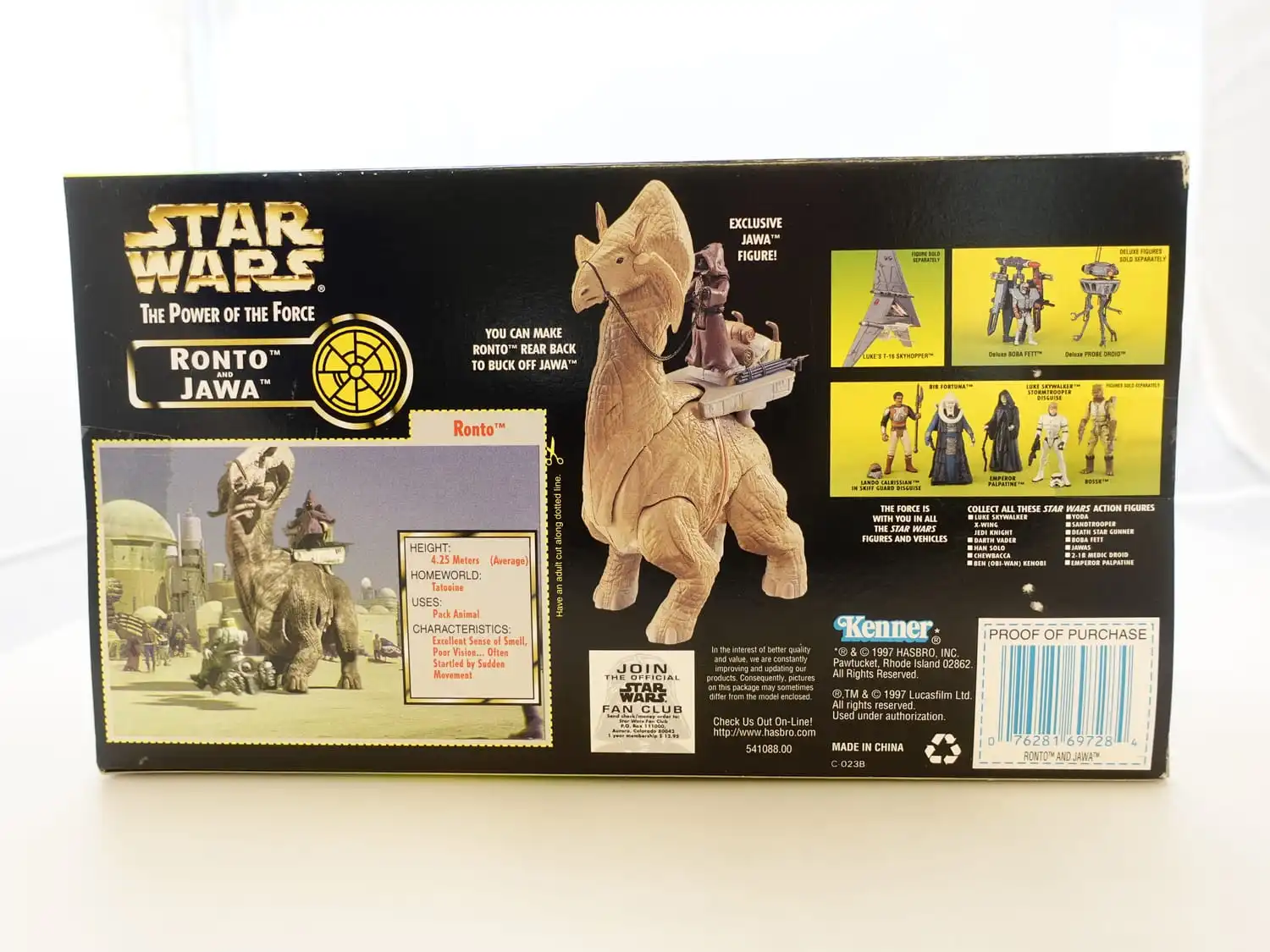 Star Wars The Power of the Force 3,75" Ronto and Jawa 2 Star Wars The Power of the Force 3,75" Ronto and Jawa - Bilde 2