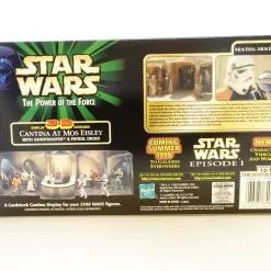 Star Wars The Power of the Force 3,75" Cantina at Mos Eisley 3D Diorama With Sandtrooper & Patrol Droid 3 Star Wars The Power of the Force 3,75" Cantina at Mos Eisley 3D Diorama With Sandtrooper & Patrol Droid