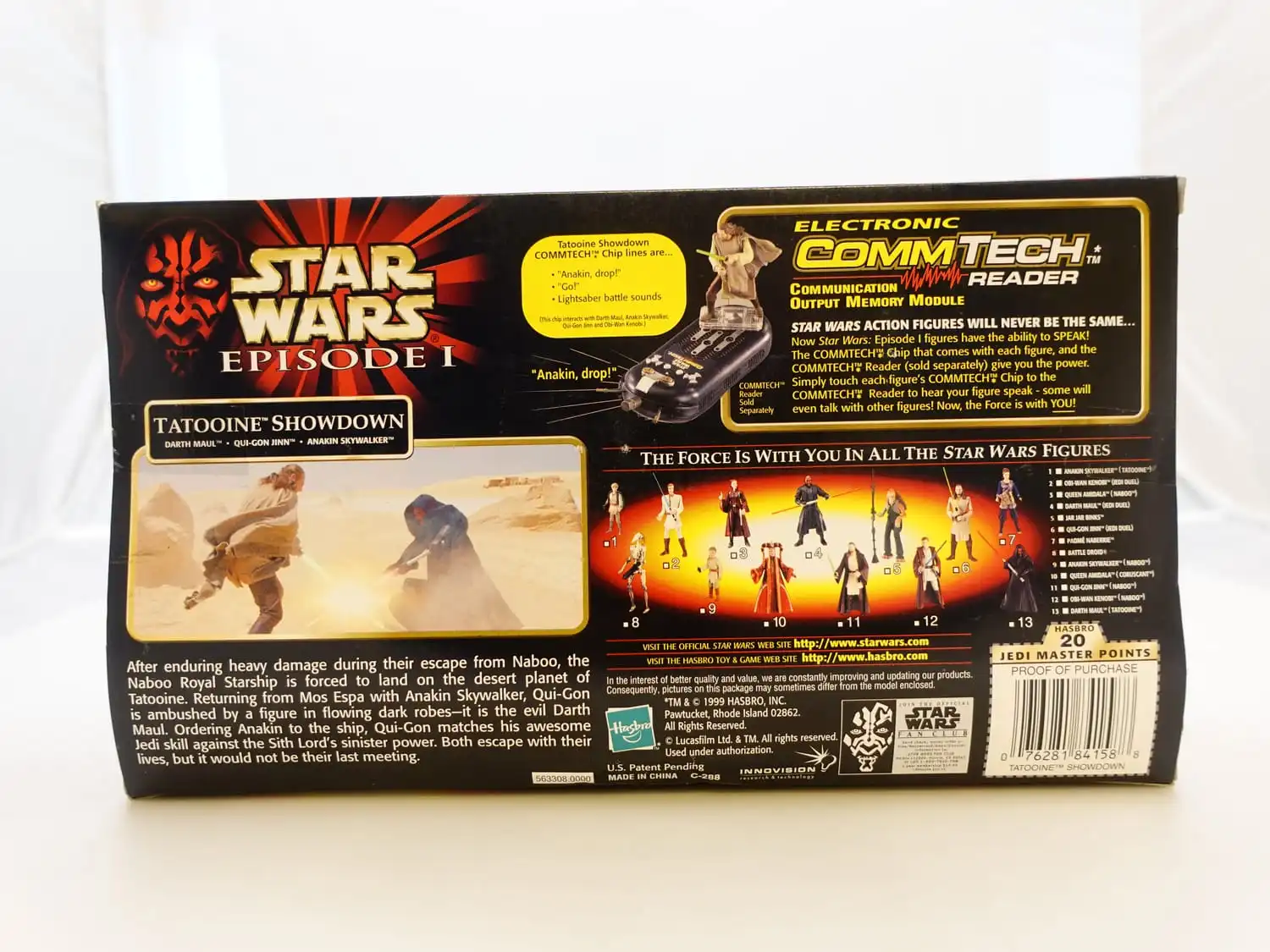 Star Wars Episode I 3,75" Tatooine Showdown - Darth Maul, Qui-Gon Jinn and Anakin Skywalker 2 Star Wars Episode I 3,75" Tatooine Showdown - Darth Maul, Qui-Gon Jinn and Anakin Skywalker - Bilde 2