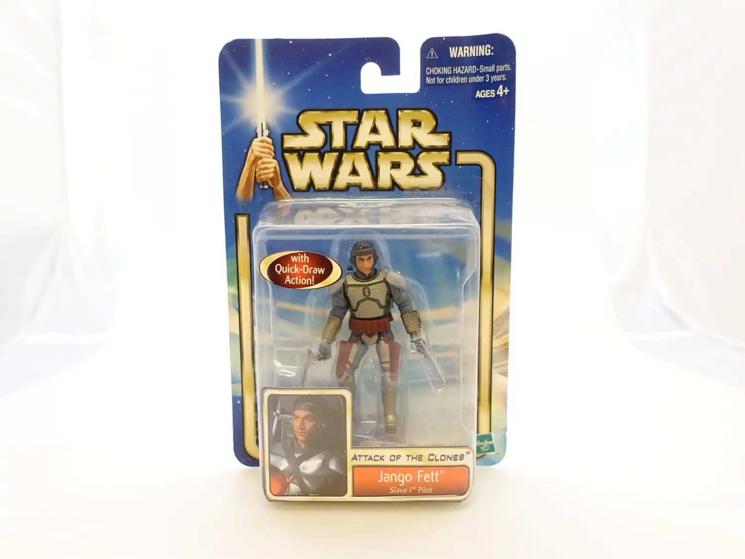 Star Wars Attack of the Clones 3,75" Jango Fett Slave/Pilot 1 Star Wars Attack of the Clones 3,75" Jango Fett Slave/Pilot