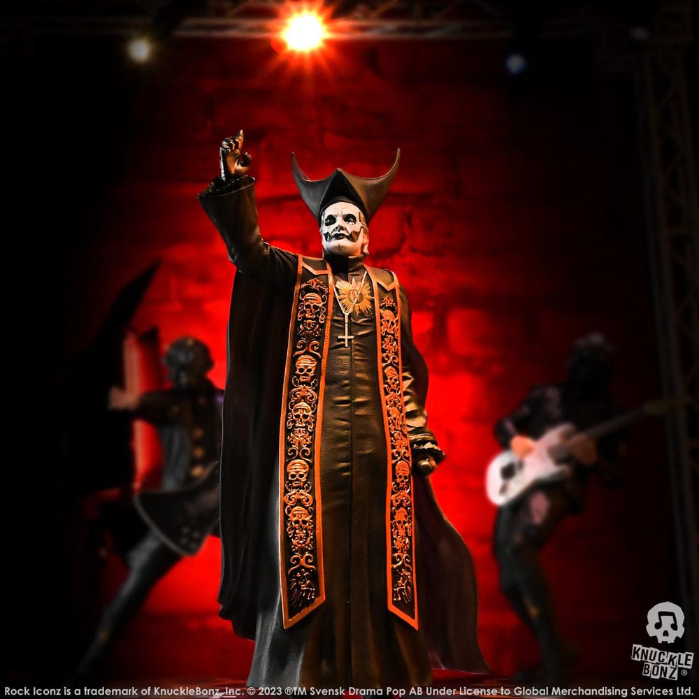 Ghost Rock Iconz Statue 1/9 Papa Emeritus IV (Black Robes) 22 cm 21 Ghost Rock Iconz Statue 1/9 Papa Emeritus IV (Black Robes) 22 cm - Bilde 21