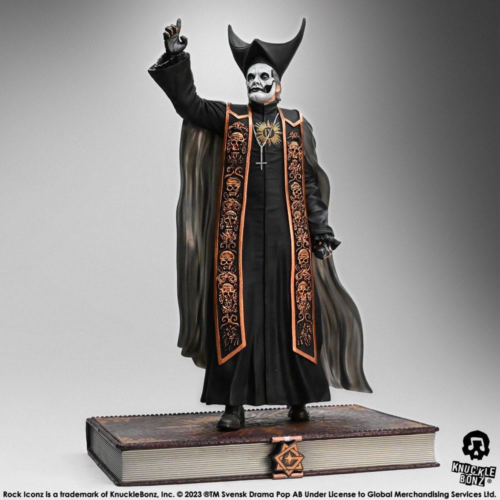 Ghost Rock Iconz Statue 1/9 Papa Emeritus IV (Black Robes) 22 cm 1 Ghost Rock Iconz Statue 1/9 Papa Emeritus IV (Black Robes) 22 cm