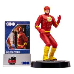 The Big Bang Theory Movie Maniacs Action Figure Sheldon Cooper as The Flash 15 cm - Bilde 3