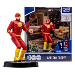 The Big Bang Theory Movie Maniacs Action Figure Sheldon Cooper as The Flash 15 cm - Bilde 5