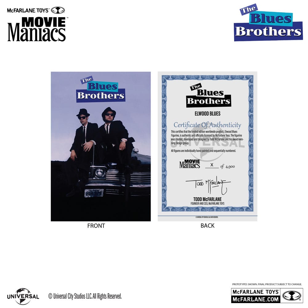 The Blues Brothers Movie Maniacs PVC Statue 2-Pack Jake & Elwood Blues (Gold Label) 15 cm 6 The Blues Brothers Movie Maniacs PVC Statue 2-Pack Jake & Elwood Blues (Gold Label) 15 cm - Bilde 6