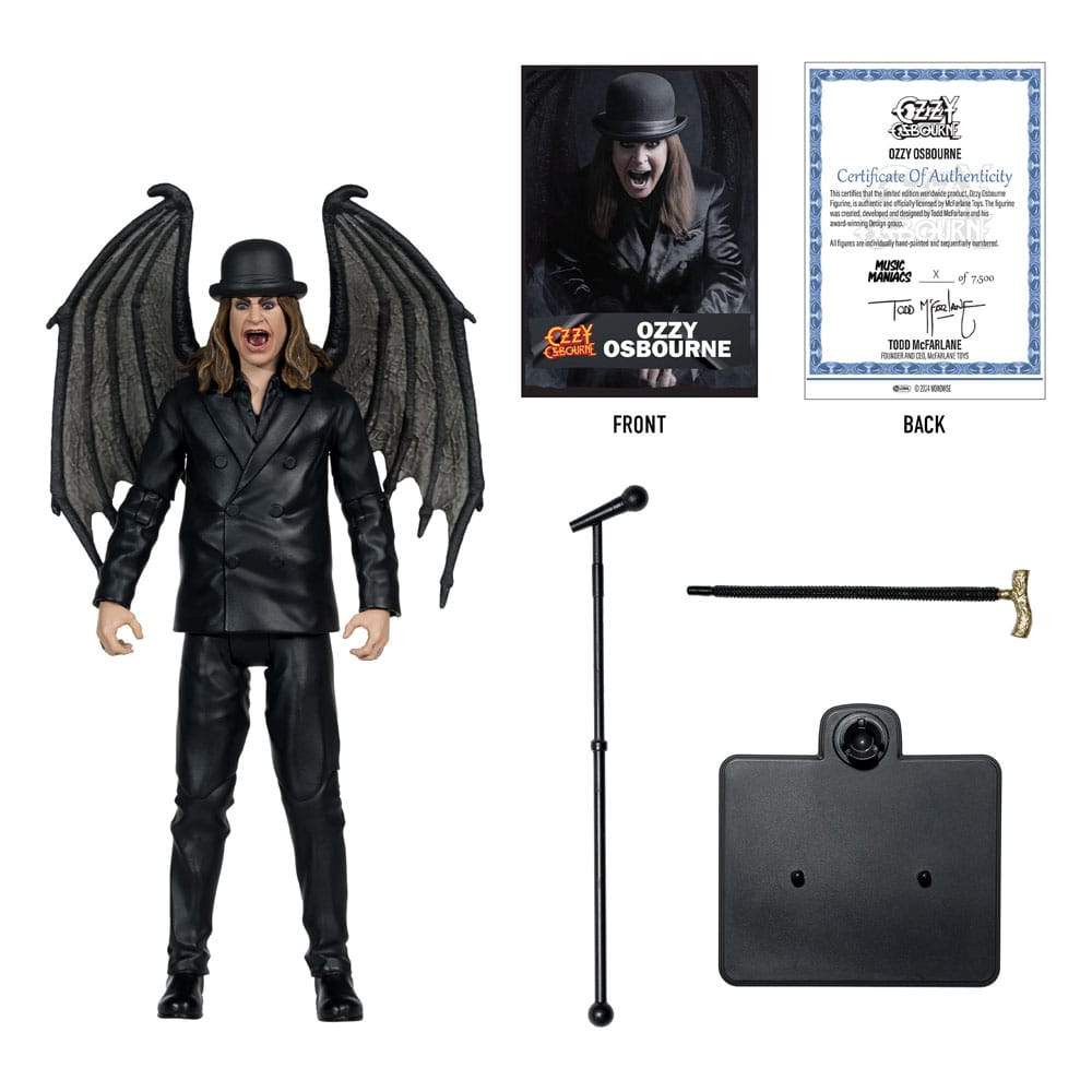 Ozzy Osbourne Metal Music Maniacs Action Figure Ozzy Osbourne 15 cm 3 Ozzy Osbourne Metal Music Maniacs Action Figure Ozzy Osbourne 15 cm - Bilde 3