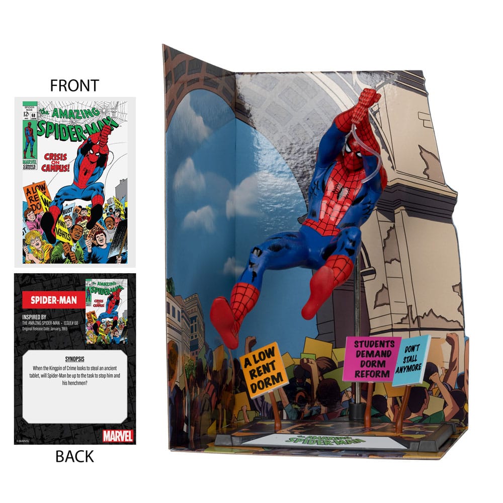 Marvel Collection PVC Statue 1/10 Spider-Man (The Amazing Spider-Man #68) (Gold Label) 15 cm 2 Marvel Collection PVC Statue 1/10 Spider-Man (The Amazing Spider-Man #68) (Gold Label) 15 cm - Bilde 2
