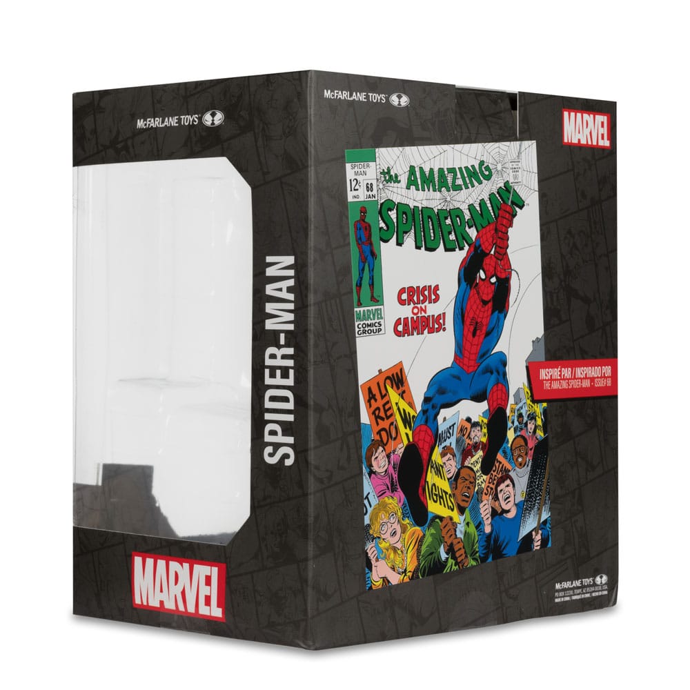 Marvel Collection PVC Statue 1/10 Spider-Man (The Amazing Spider-Man #68) (Gold Label) 15 cm 8 Marvel Collection PVC Statue 1/10 Spider-Man (The Amazing Spider-Man #68) (Gold Label) 15 cm - Bilde 8