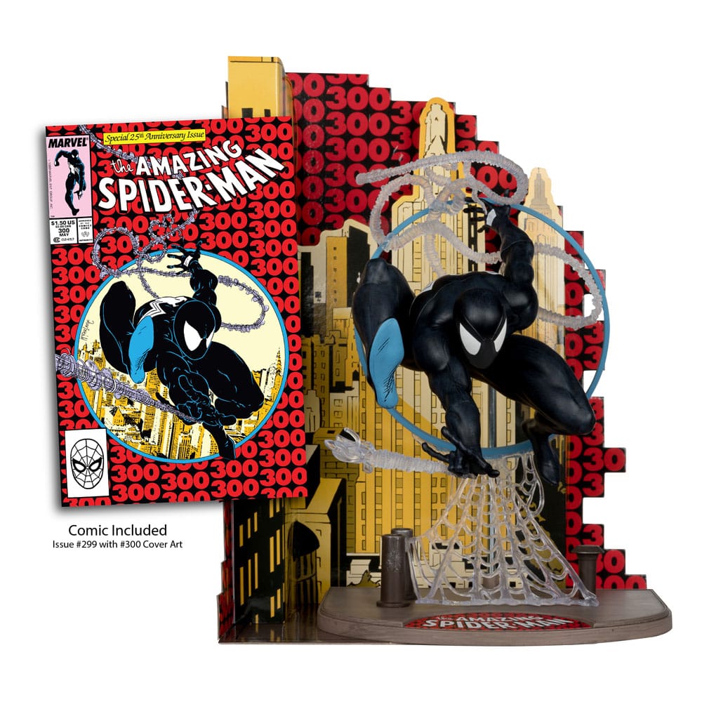 Marvel Collection PVC Statue 1/6 Spider-Man (Amazing Spider-Man #300) 15 cm 2 Marvel Collection PVC Statue 1/6 Spider-Man (Amazing Spider-Man #300) 15 cm - Bilde 2