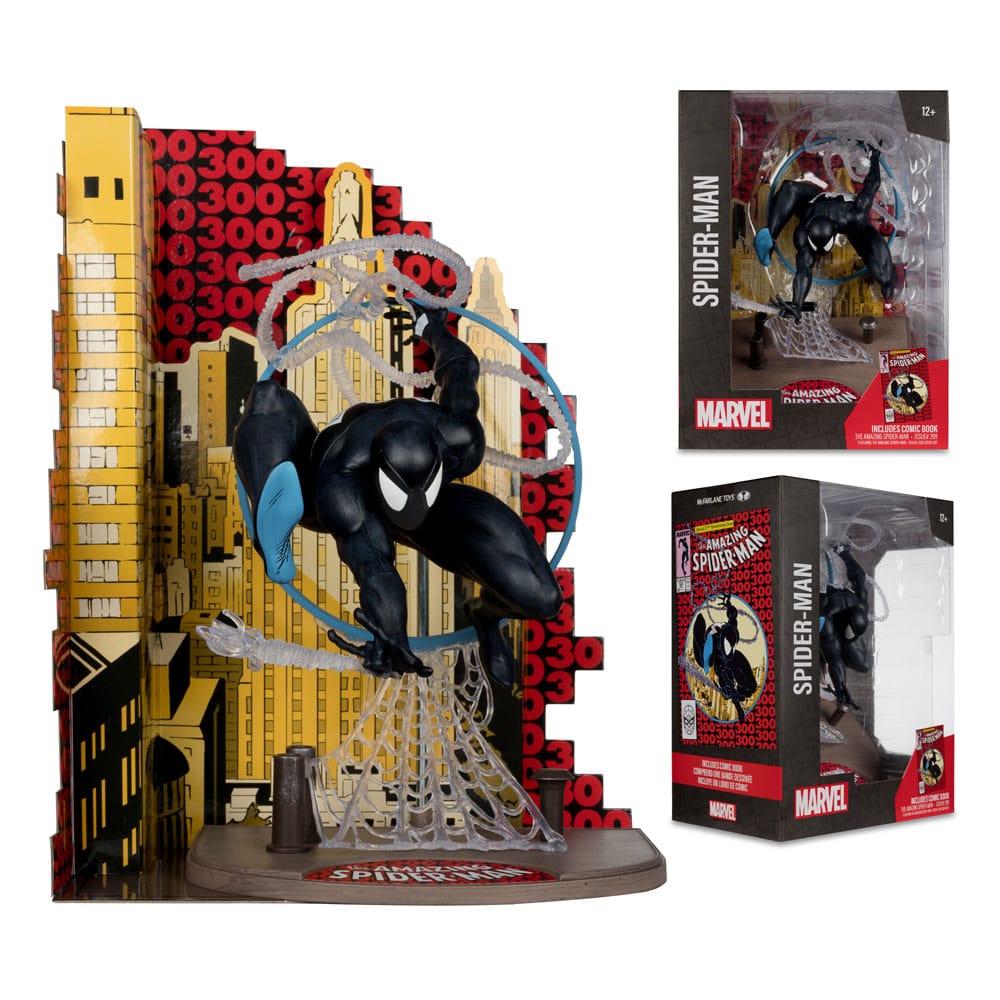 Marvel Collection PVC Statue 1/6 Spider-Man (Amazing Spider-Man #300) 15 cm 5 Marvel Collection PVC Statue 1/6 Spider-Man (Amazing Spider-Man #300) 15 cm - Bilde 5