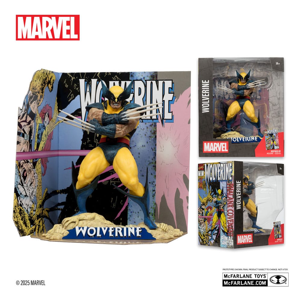 Marvel Collection PVC Statue 1/10 Wolverine Collectible 4 Marvel Collection PVC Statue 1/10 Wolverine Collectible - Bilde 4