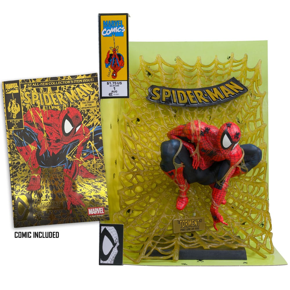 Marvel Collection PVC Statue 1/6 Spider-Man Gold Edition 2 Marvel Collection PVC Statue 1/6 Spider-Man Gold Edition - Bilde 2