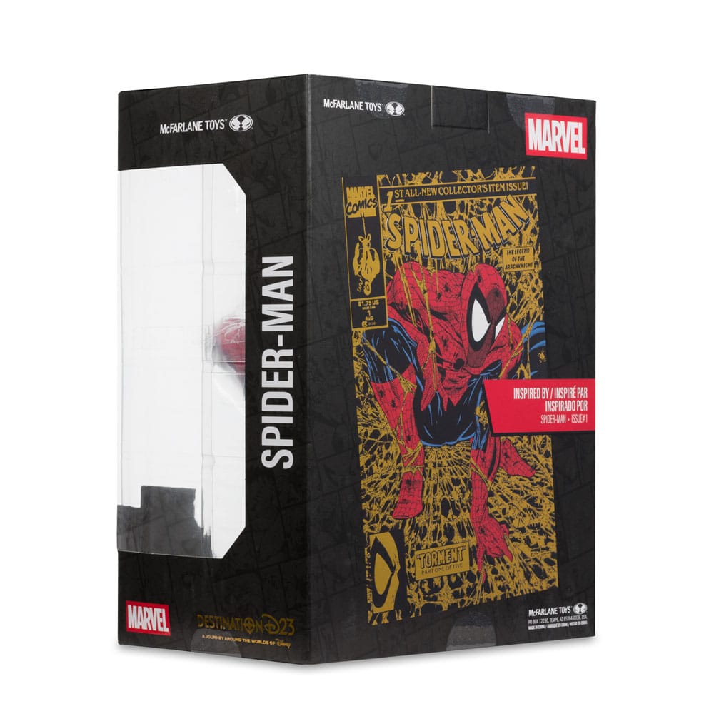 Marvel Collection PVC Statue 1/6 Spider-Man Gold Edition 10 Marvel Collection PVC Statue 1/6 Spider-Man Gold Edition - Bilde 10