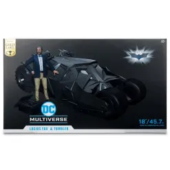 DC Multiverse Vehicle Tumbler with Lucuis Fox (The Dark Knight) (Gold Label) 34 DC Multiverse Vehicle Tumbler with Lucuis Fox (The Dark Knight) (Gold Label)