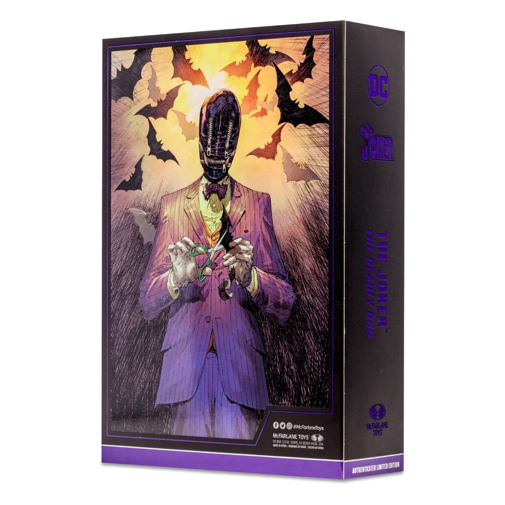 Batman & The Joker: The Deadly Duo DC Multiverse Action Figure The Joker (Gold Label) 18 cm 13 Batman & The Joker: The Deadly Duo DC Multiverse Action Figure The Joker (Gold Label) 18 cm - Bilde 13