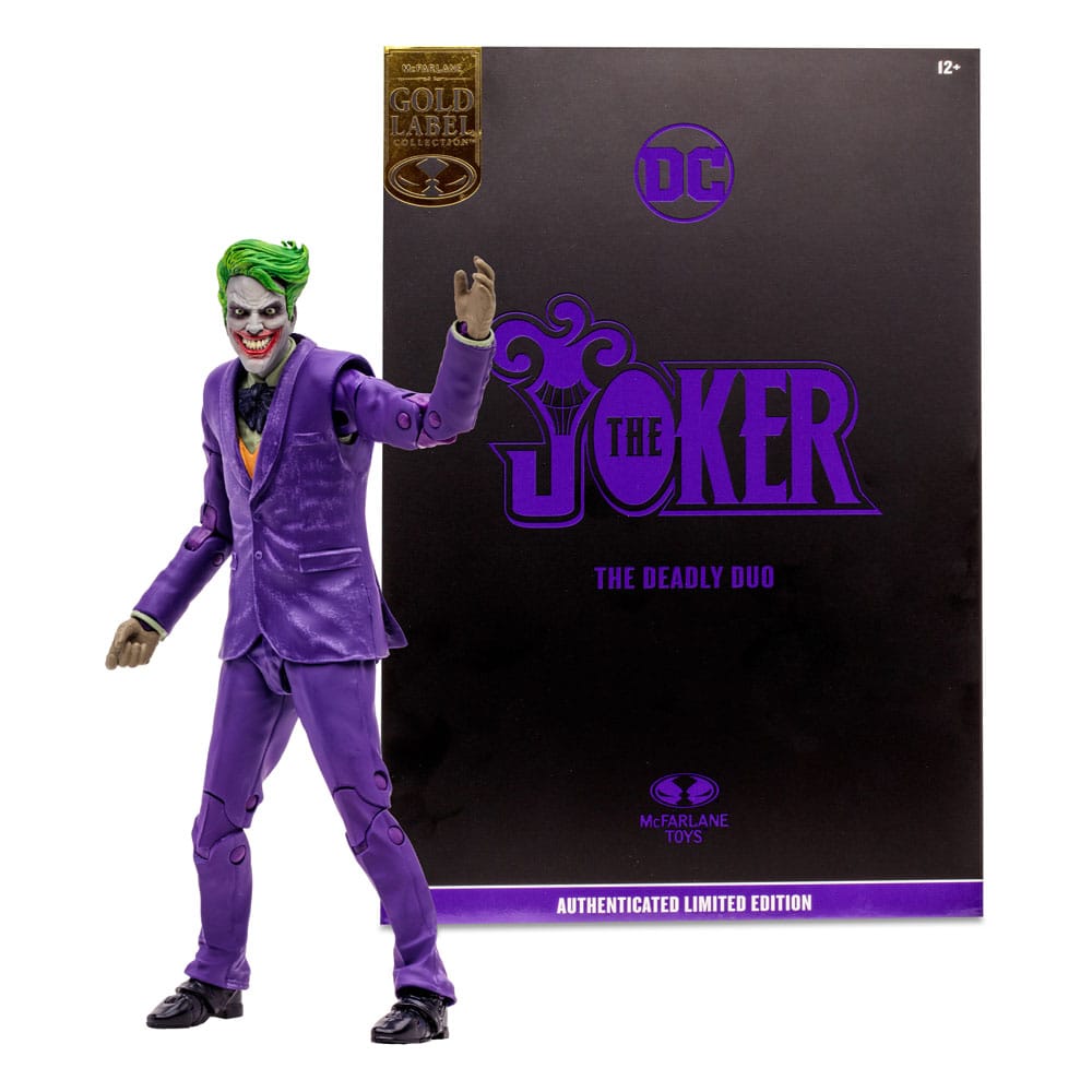 Batman & The Joker: The Deadly Duo DC Multiverse Action Figure The Joker (Gold Label) 18 cm 4 Batman & The Joker: The Deadly Duo DC Multiverse Action Figure The Joker (Gold Label) 18 cm - Bilde 4