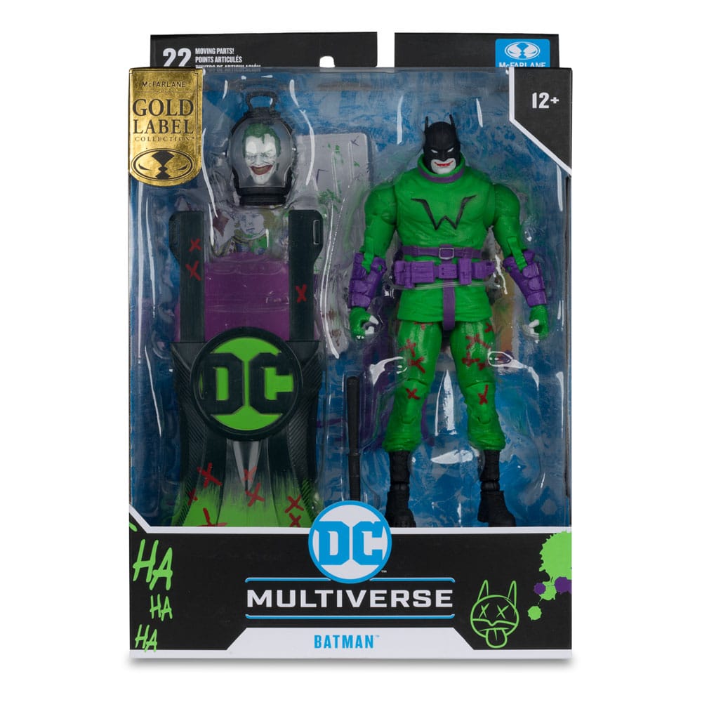 DC Multiverse Action Figure Batman (Batman: Last Knight on Earth) Jokerized (Gold Label) 18 cm 7 DC Multiverse Action Figure Batman (Batman: Last Knight on Earth) Jokerized (Gold Label) 18 cm - Bilde 7