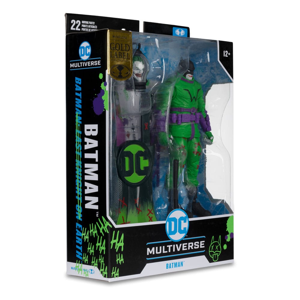 DC Multiverse Action Figure Batman (Batman: Last Knight on Earth) Jokerized (Gold Label) 18 cm 8 DC Multiverse Action Figure Batman (Batman: Last Knight on Earth) Jokerized (Gold Label) 18 cm - Bilde 8
