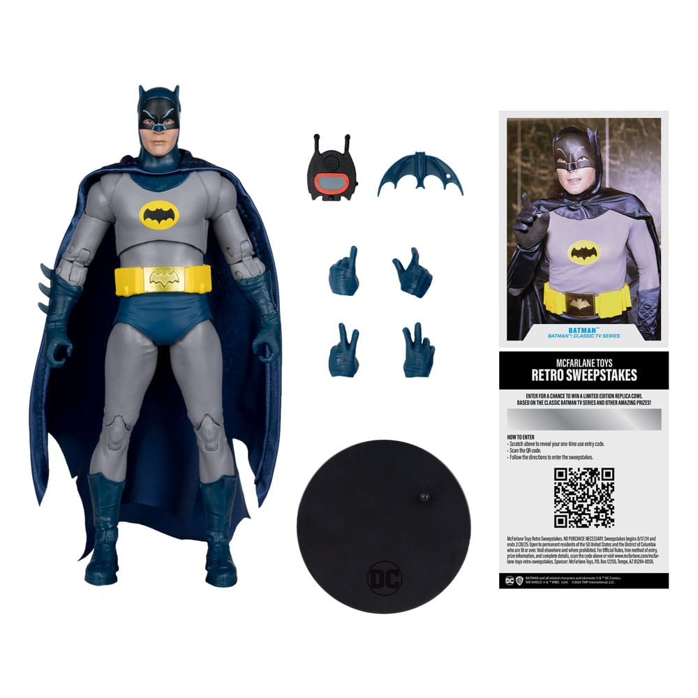 DC Multiverse Action Figure Batman (Batman: Classic TV Series) 18 cm 2 DC Multiverse Action Figure Batman (Batman: Classic TV Series) 18 cm - Bilde 2