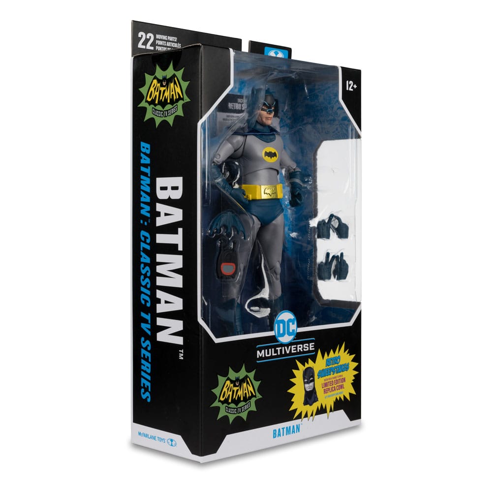 DC Multiverse Action Figure Batman (Batman: Classic TV Series) 18 cm 9 DC Multiverse Action Figure Batman (Batman: Classic TV Series) 18 cm - Bilde 9
