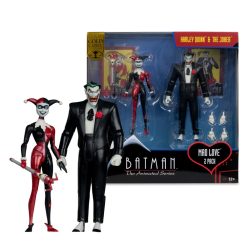 Batman: The Animated Series Actionfigurer Harley Quinn & The Joker (Mad Love) 18 cm